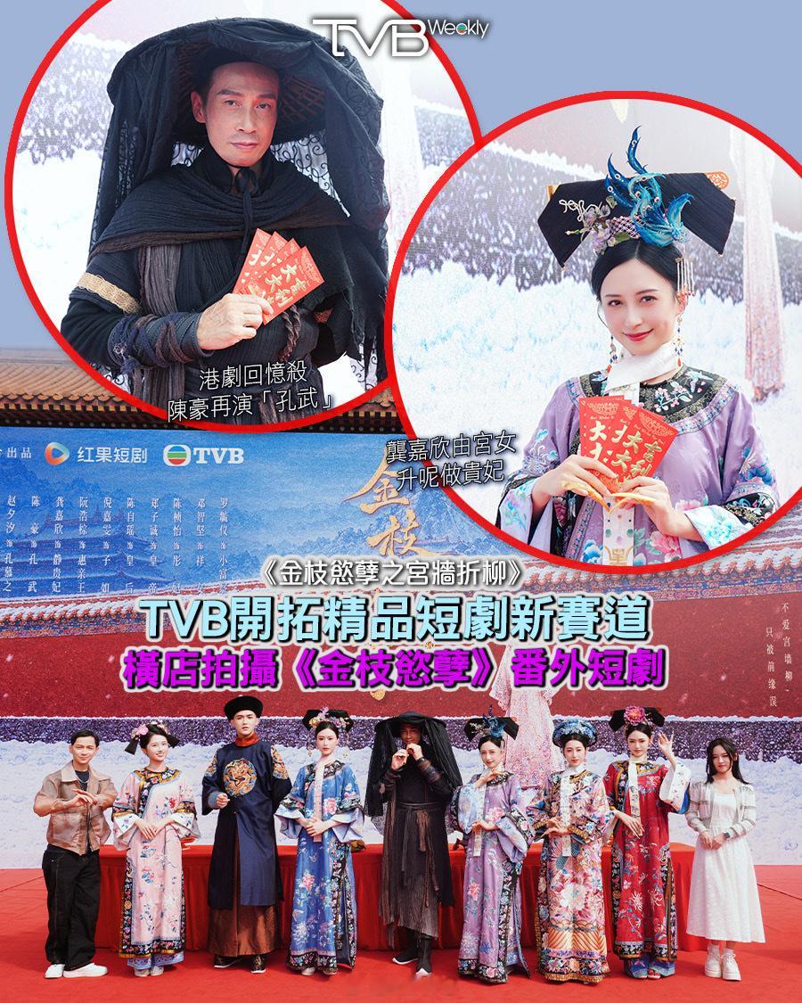 TVB首部古装短剧你们烦不烦！！！喜爱《金枝玉孽》，和刷短剧的，是一波人么？？？