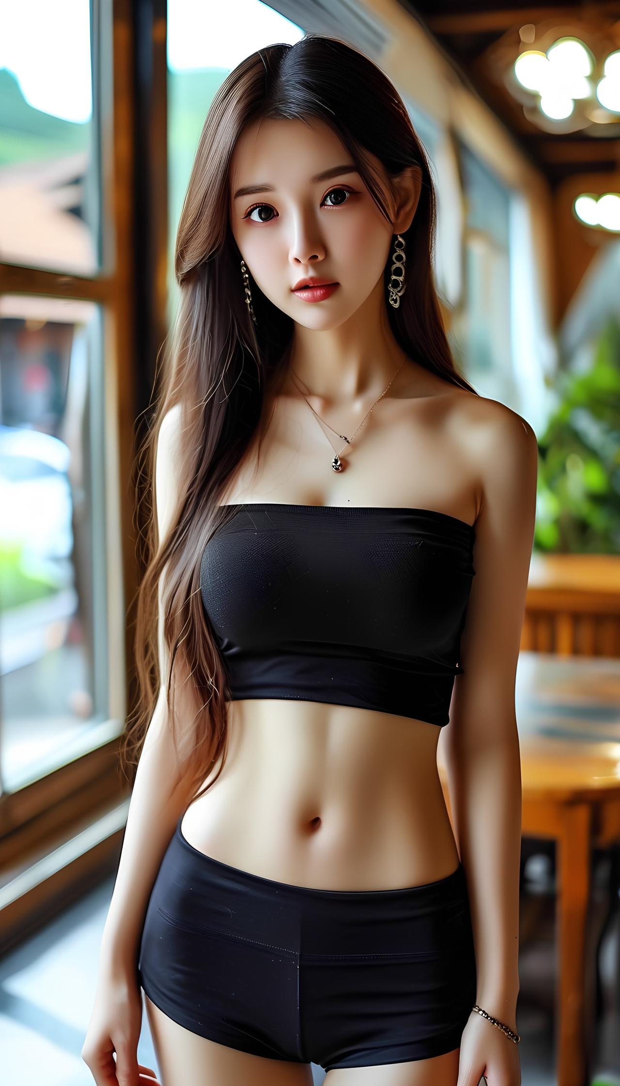 #清纯甜美