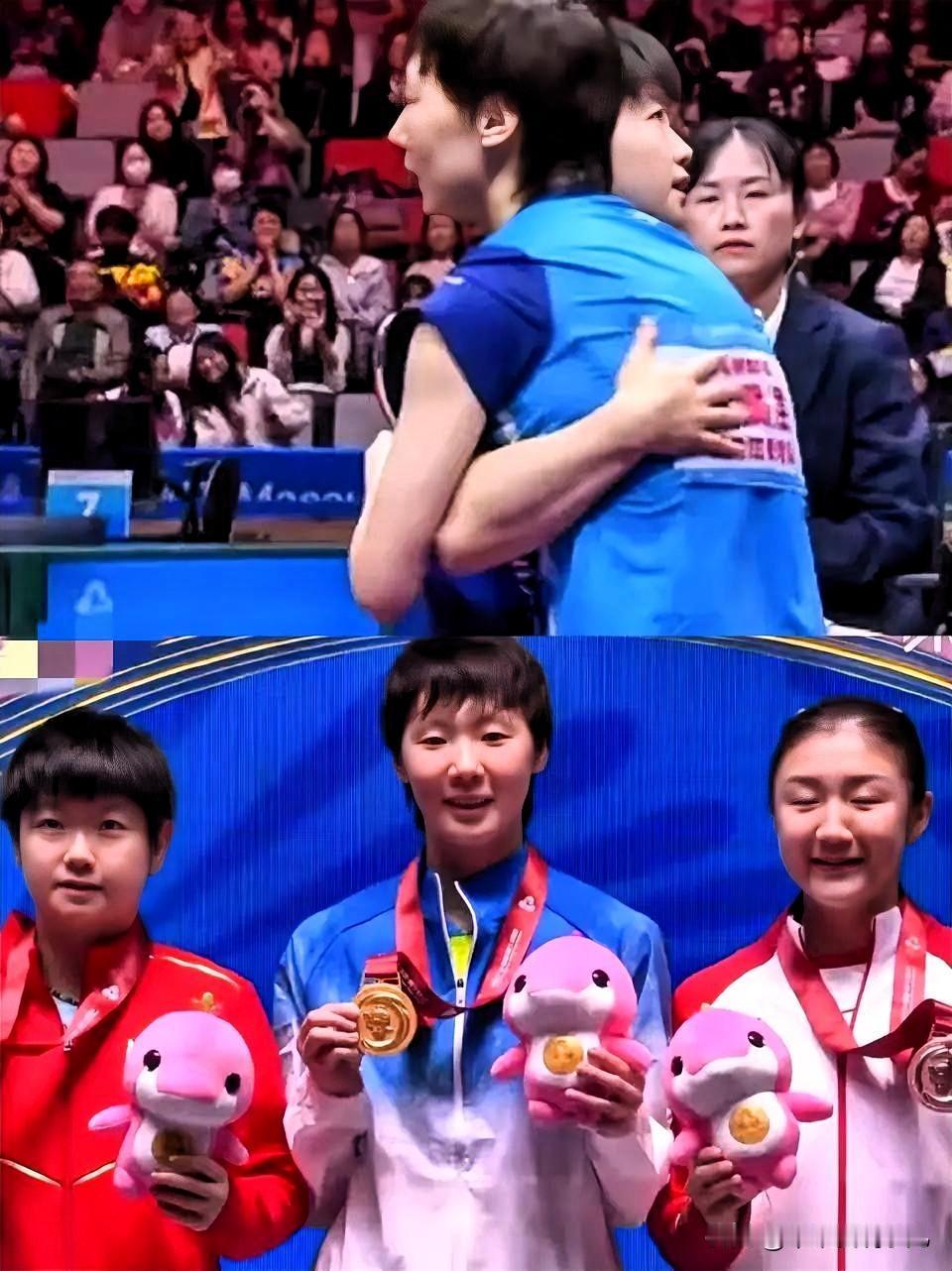 王曼昱夺冠，
最开心的不是她自己

王曼昱夺冠，最开心的不是她自己，而是陈梦、朱