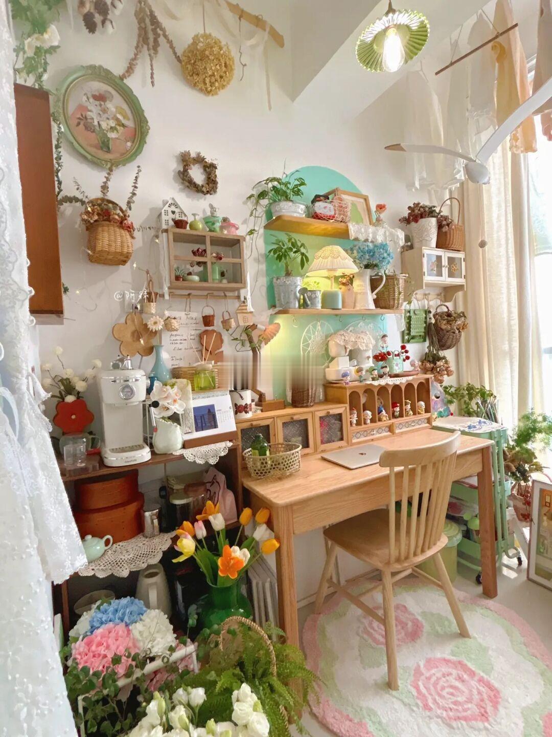 42㎡一室一厅 90后普通女孩的梦中情屋🏠