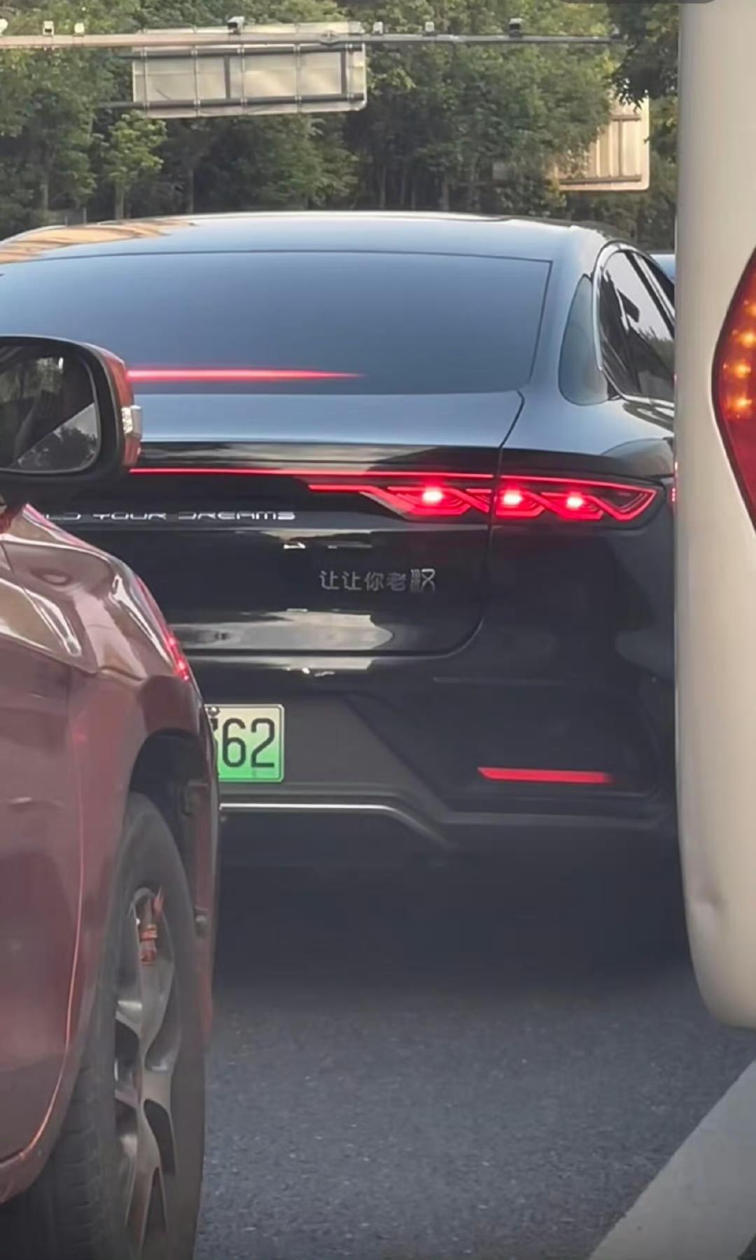 网友：难道这就是开比亚迪的快乐吗？还真别说整活真的恰到好处。。。[灵光一闪]