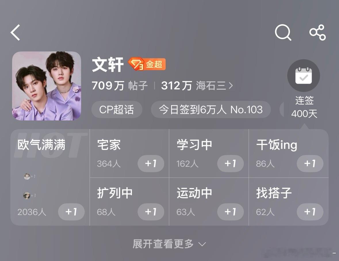 400天嘻嘻（๑⃙⃘´༥`๑⃙⃘) 