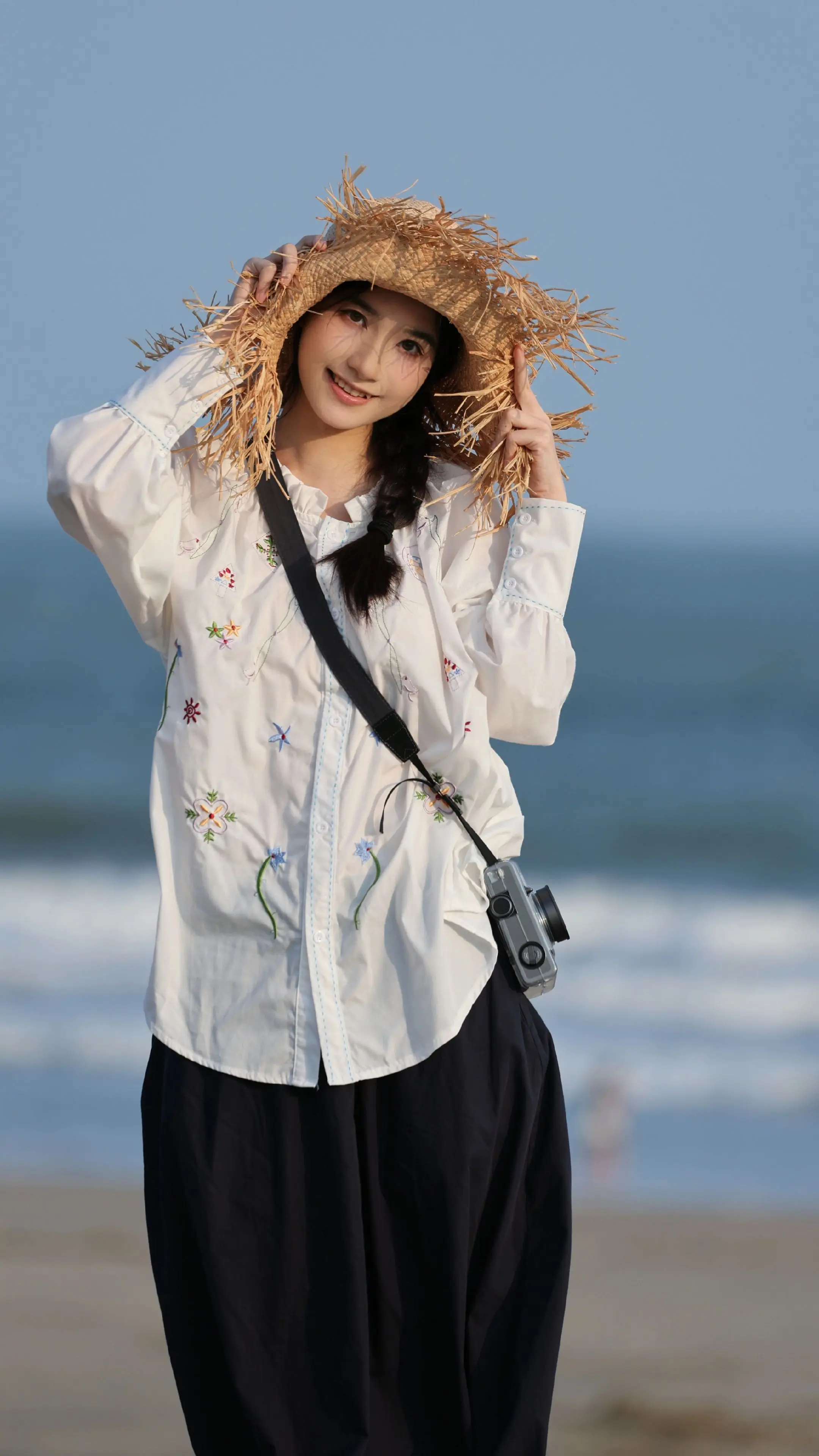 故事感写真海风很温柔  拍一组春日氛围感写真