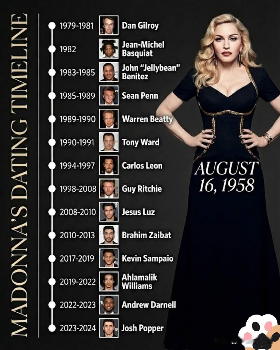 流行天后的感情生活，和她的音乐一样极具传奇色彩！