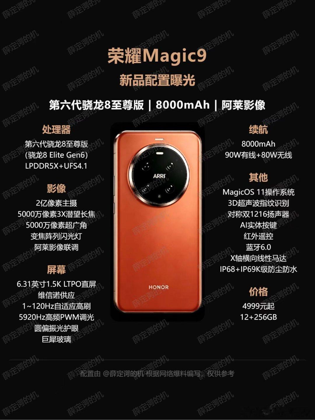 看来这次荣耀Magic9热度很高哇，官方刚爆出手机后背照并开启盲约，今天就看到有