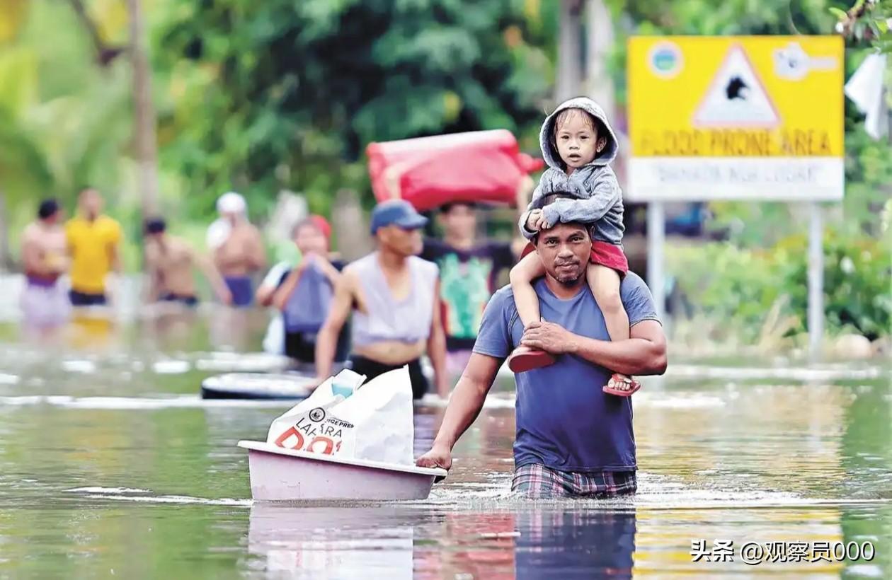 百亿损失VS百万施舍！菲律宾遭连番台风重创，西方盟友敷衍了事，转头求中国出手。
