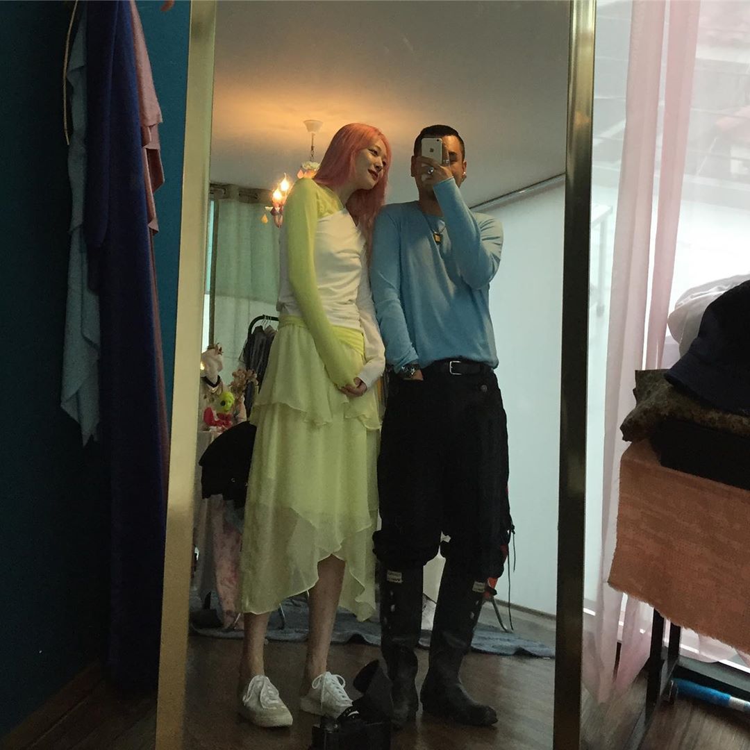 崔雪莉 崔雪莉头像 致美丽的崔雪莉 190617 造型师INS 🍑 漂亮的粉发