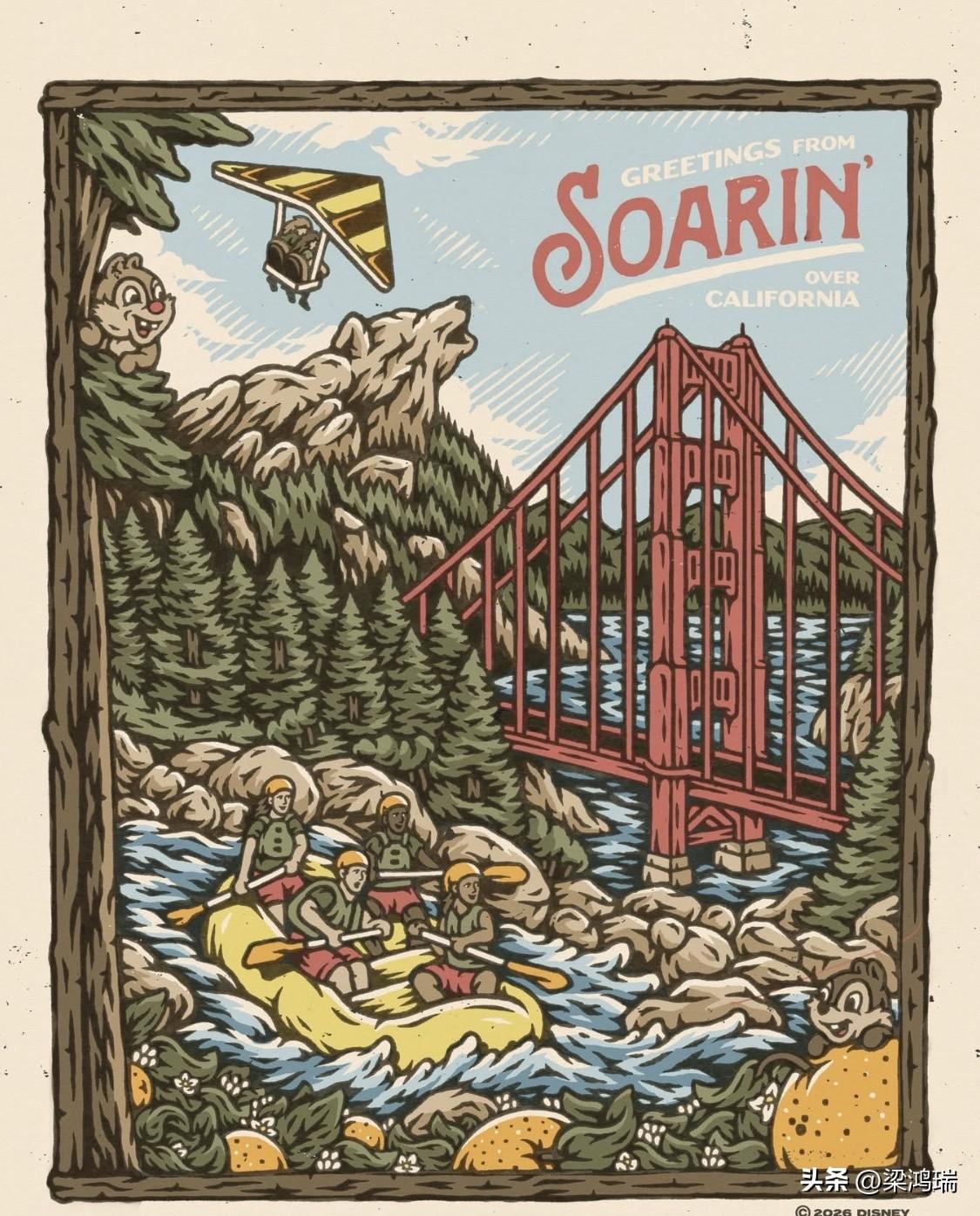 这是一张迪士尼加州冒险乐园（Disney California Adventur