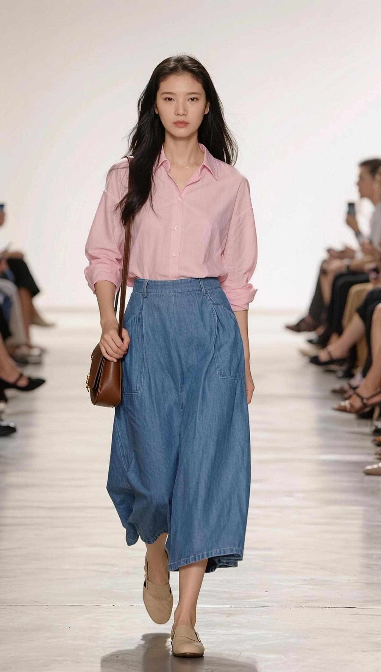 别爱上我这也能开播 AI简约通勤风