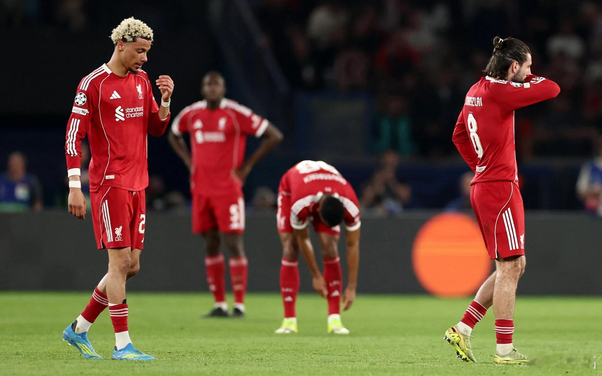 巴黎圣日耳曼2比0利物浦 以利物浦现在的真实水平，下赛季踢欧联可能更合适，踢不了