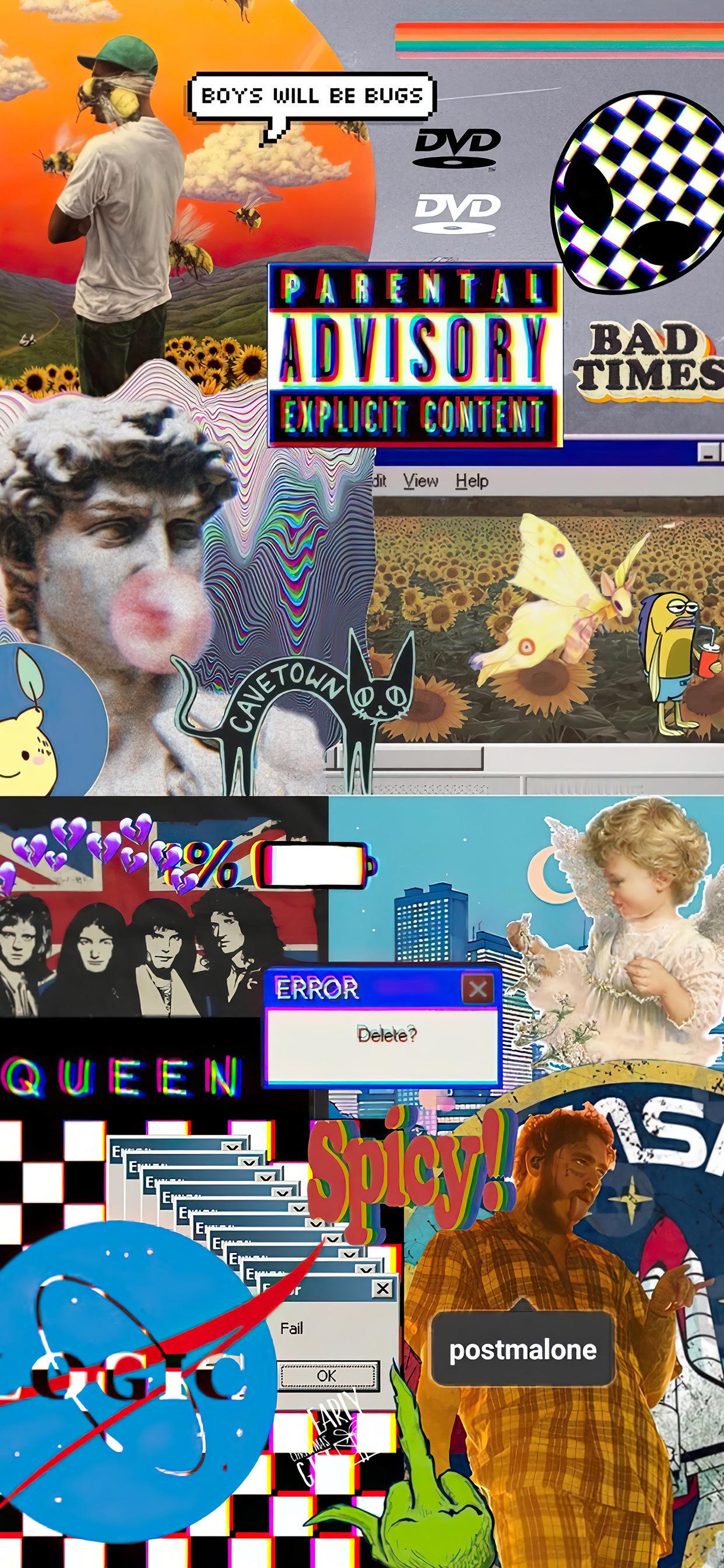 壁纸 这组好有feel 