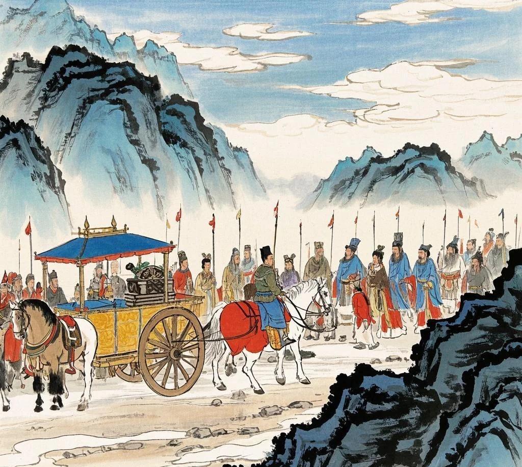 秦国九次迁都，是一部步步进阶的崛起史诗。从西垂的边陲据点迁至雍城，站稳关中根基；