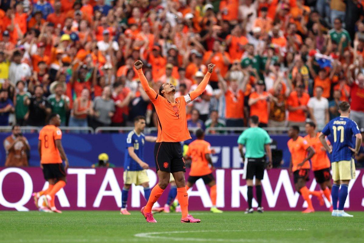 荷兰vs瑞典Virgil van Dijk 