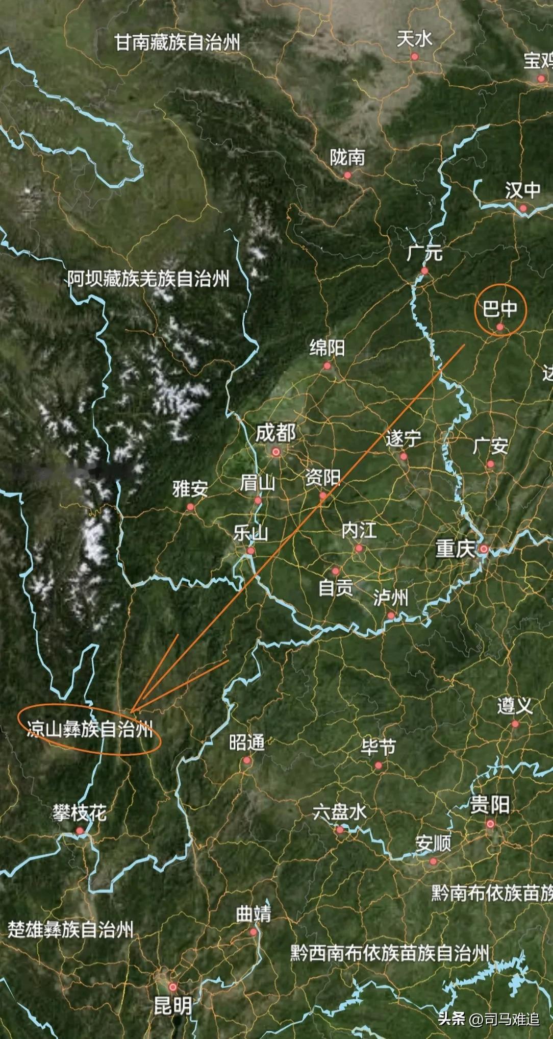 四川，从巴中1→凉山1，算up吗？
巴中市和凉山州分别依托川东北革命老区富硒资源
