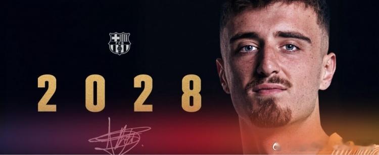 1月26日 巴塞罗那宣布与门将埃德尔·阿勒续约至2028年。巴塞罗那俱乐部已与球