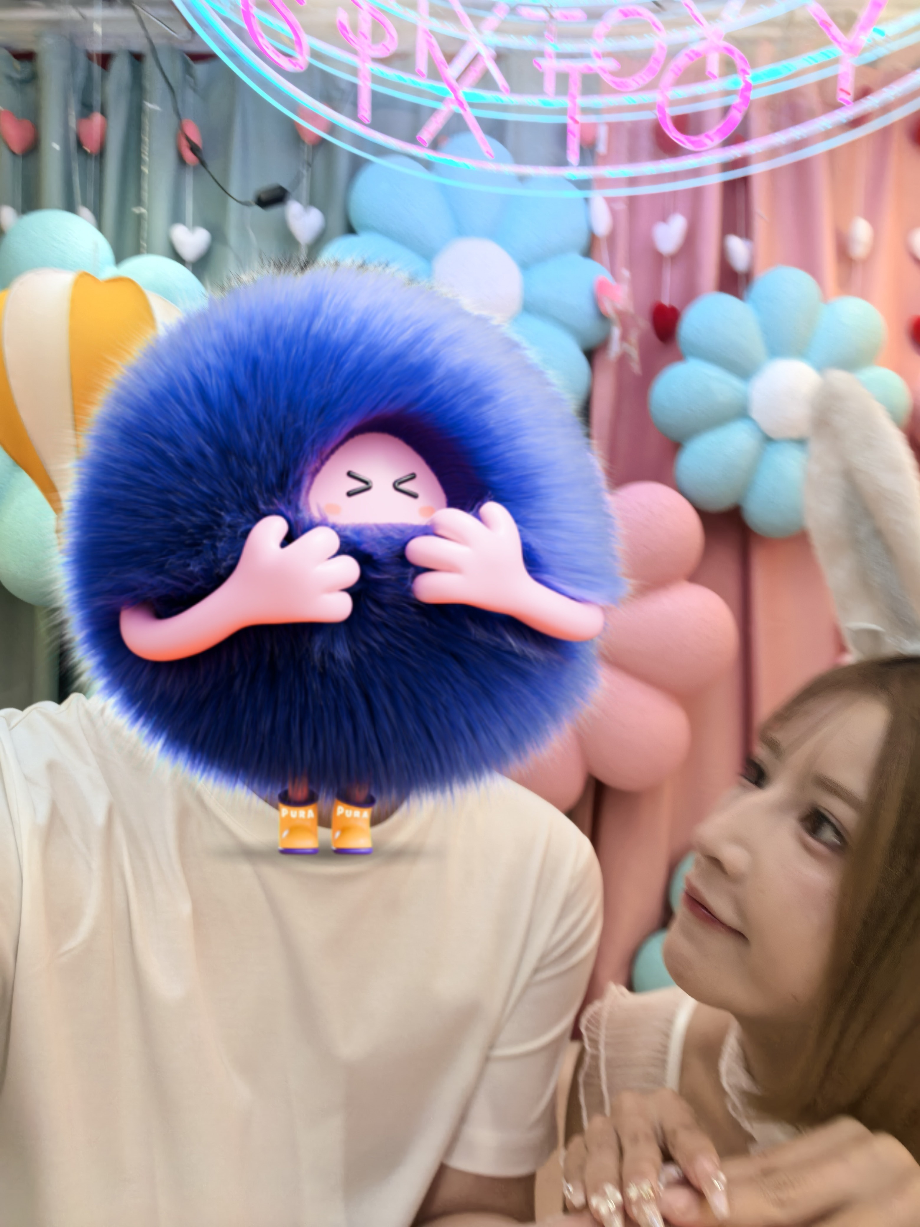 [哪吒使坏]今天去抓七森莉莉这坏女人，她真的好小一只！小卡拉米[黄鸡大笑] ​​