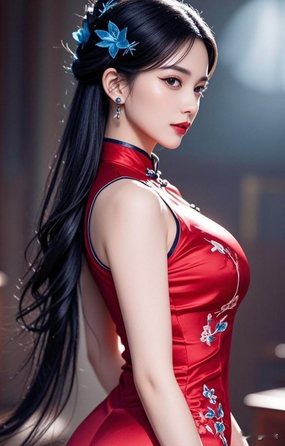 复古旗袍美人，韵味十足！20岁女性适合旗袍吗 高级感穿搭，温柔风穿搭。 旗袍裙搭