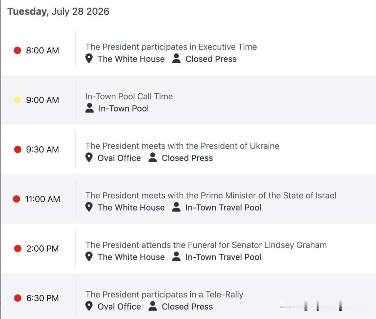 🇺🇸🇺🇦白宫已确认，唐纳德·特朗普已于今天上午9:30会见泽连斯基——地