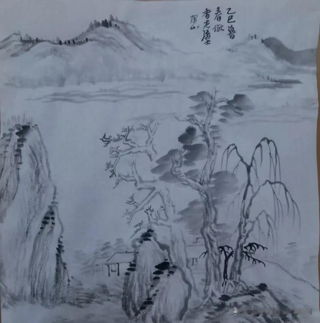 我的宝藏兴趣师傅的书画