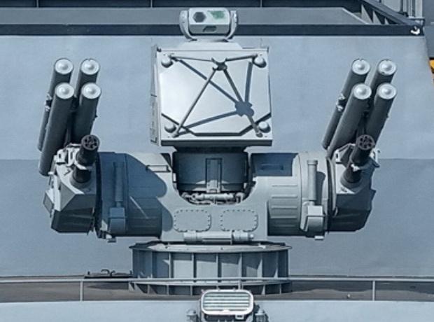 经过对比研究，朝鲜新型“崔贤”级驱逐舰上安装的所谓“铠甲M”防空系统（图1-图3