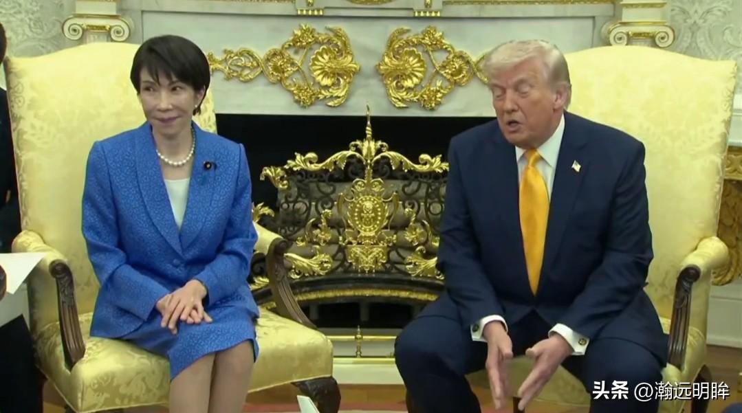 特朗普在白宫会晤高市早苗：狂言“2秒终结战争”，还“反杀”日本记者

特朗普与日