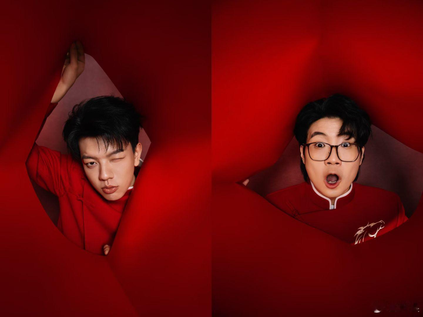 徐浩伦谭湘文春节好忙啊 这个春节劳模我投徐浩伦谭湘文一票！除了央视湖南B站三台春