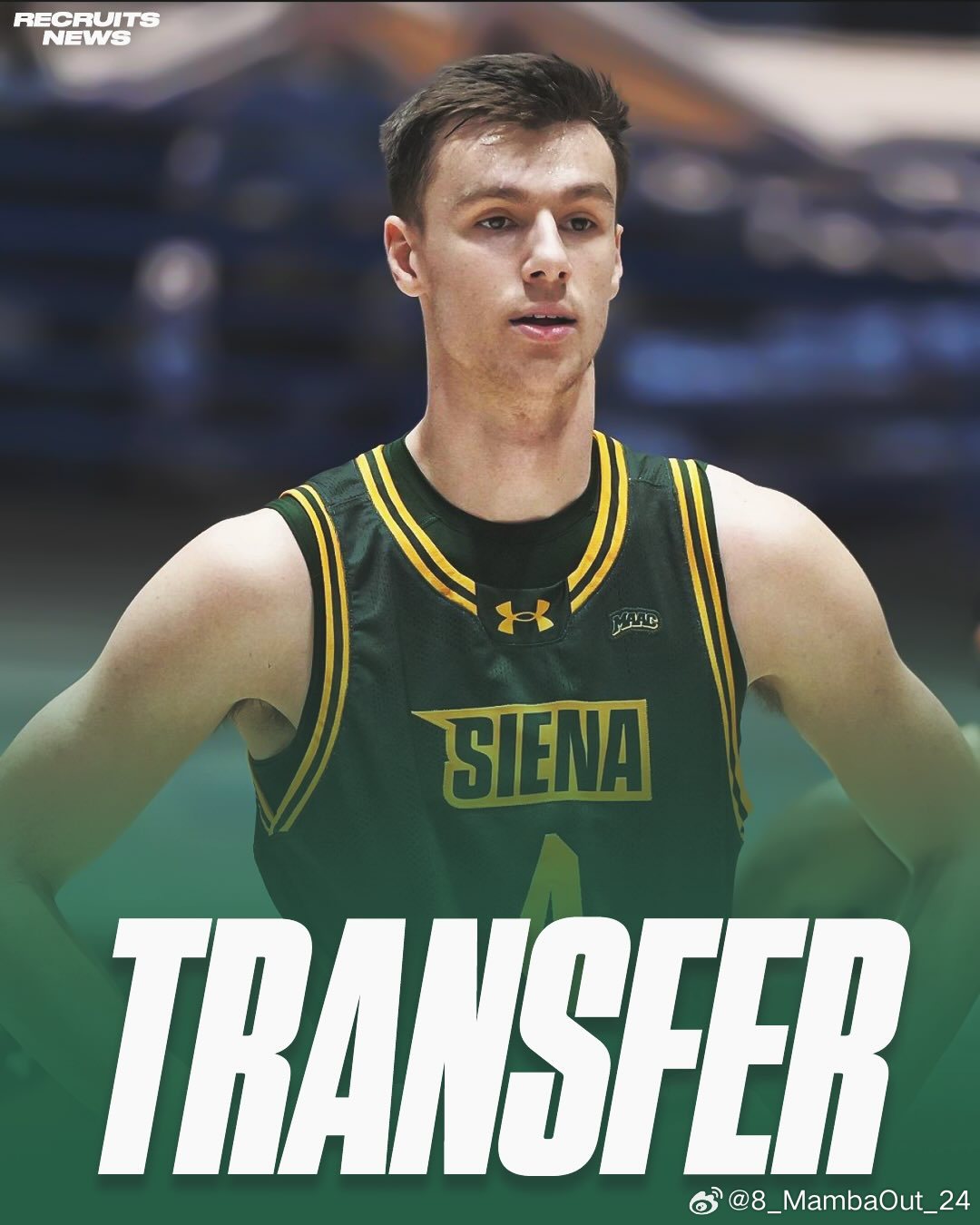 锡耶纳大学后卫加文·多蒂(Gavin Doty)计划进入转学窗口这位身高6尺5寸