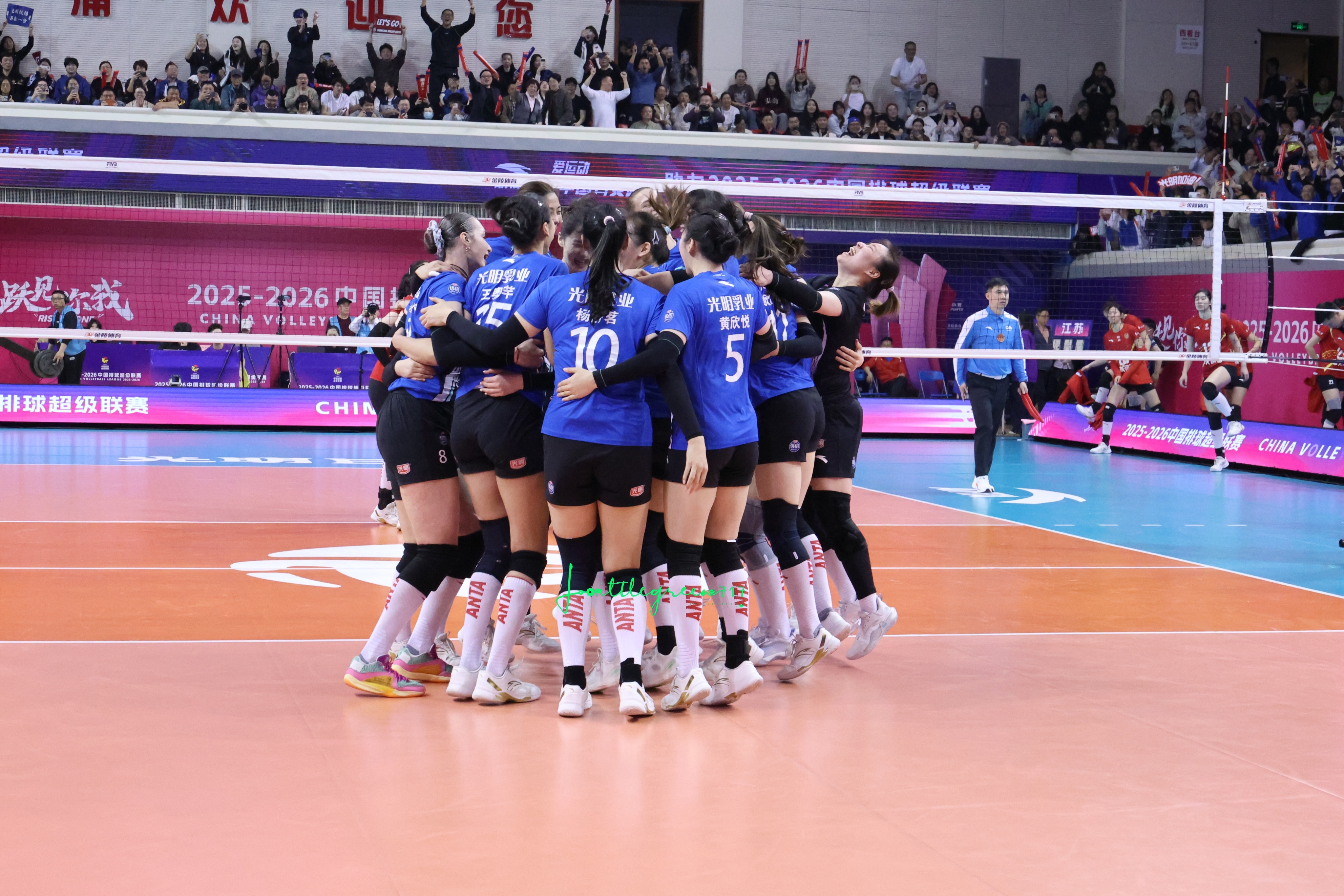 上海光明女排 🏐我与排球跃见你我 🏐排超联赛 🏐2025-2026中国女排