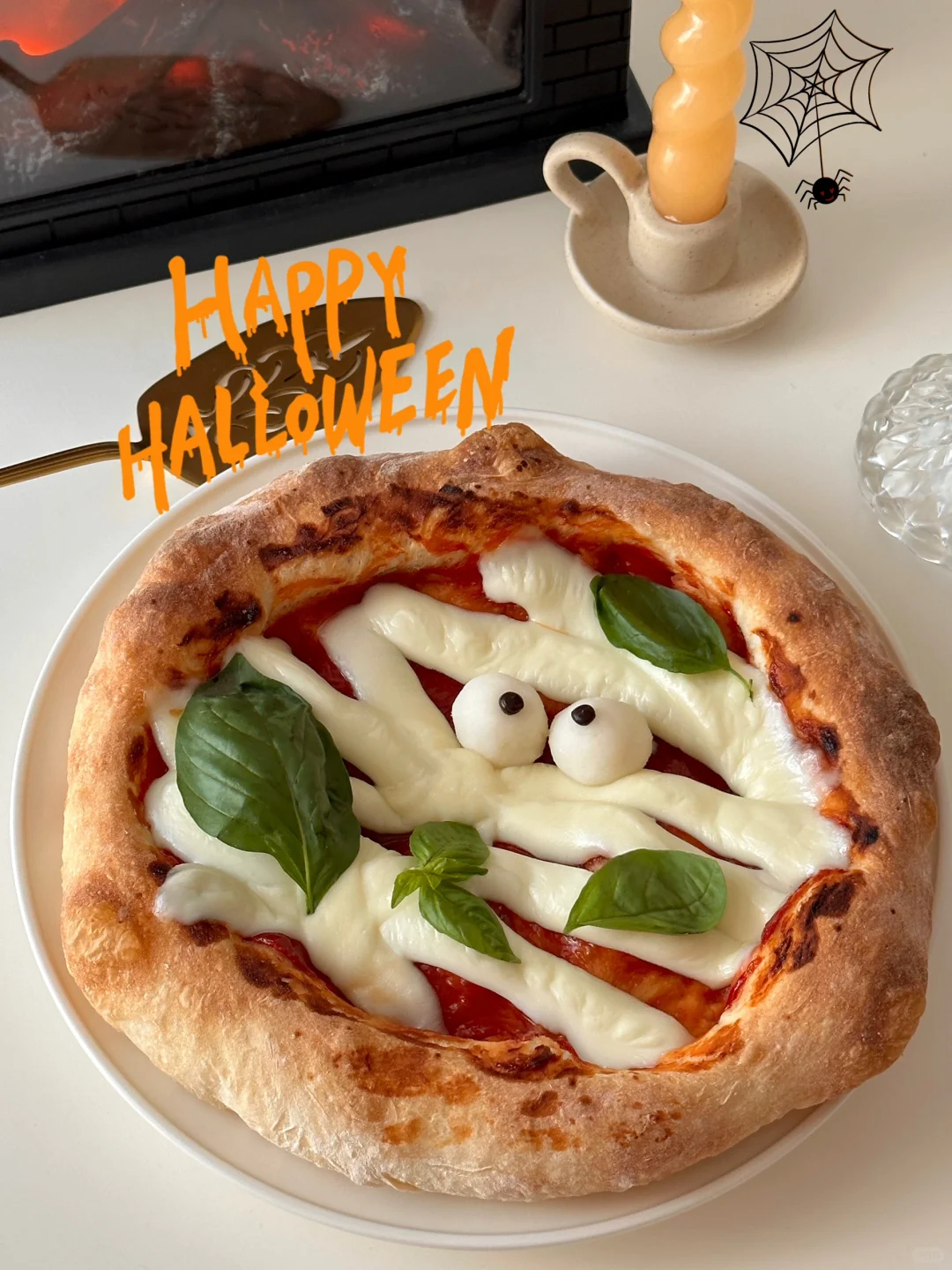 万圣节木乃伊👻玛格丽特pizza