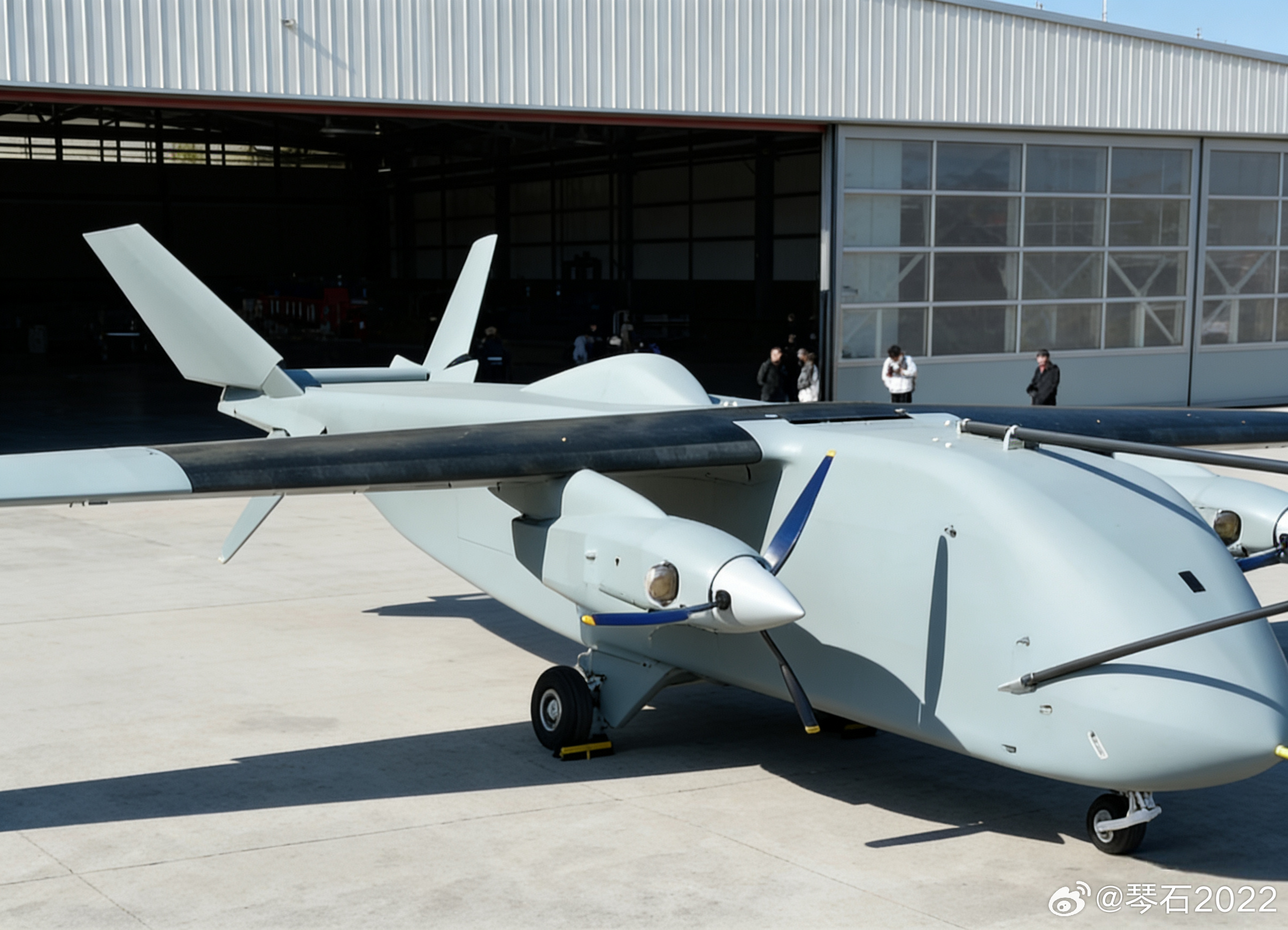 空中X舵？卧槽，居然都是全动的！即使目前最牛的J20也只是垂尾全动！我们的无人机