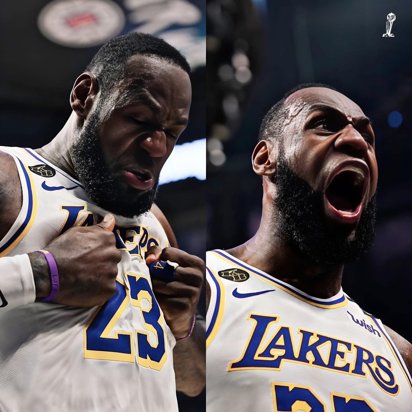 很难想象当老詹回归，湖人会有多强。 ​​​