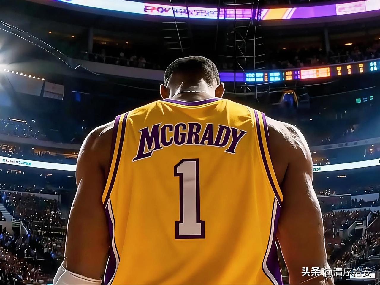 如果当年湖人用麦迪替换科比，大概率一冠都拿不到。

麦迪的天赋出色，巅峰的他得分