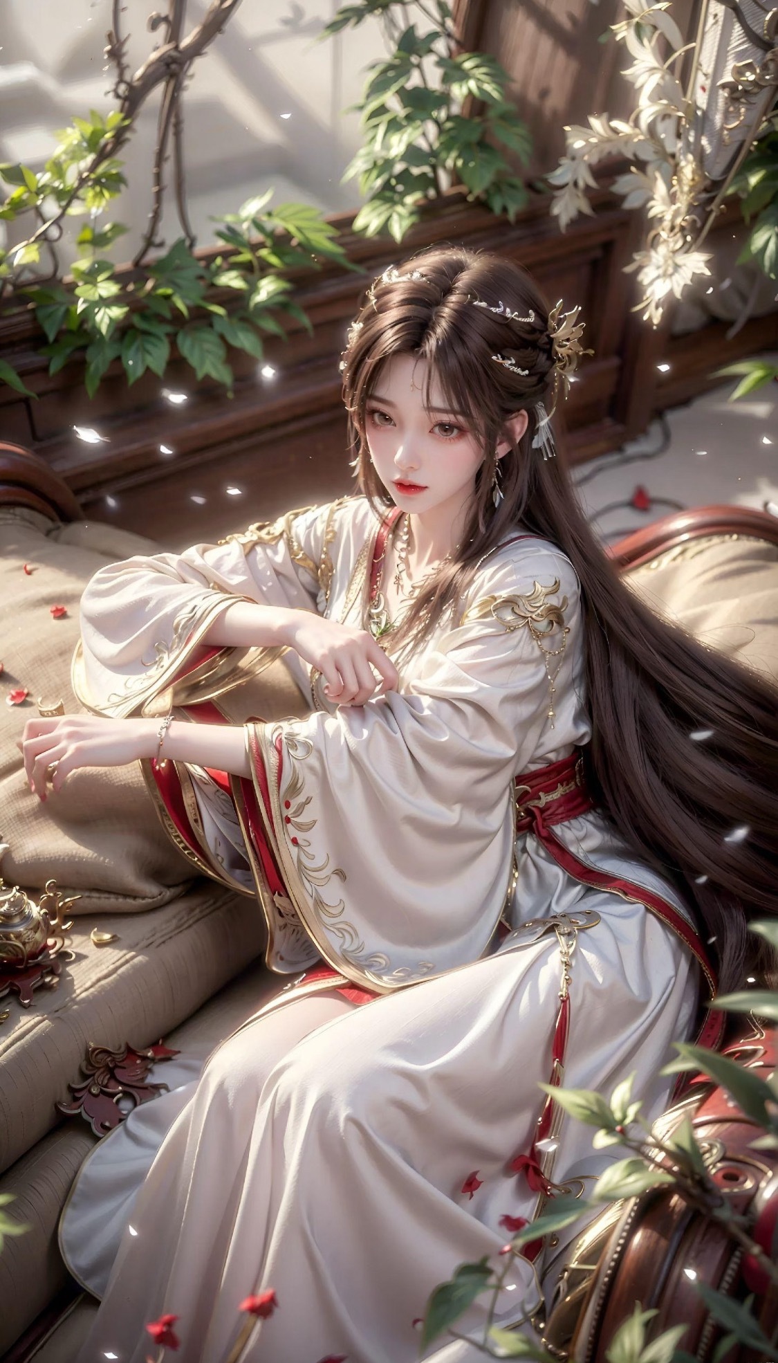 真正的火红🍁完美世界火灵儿壁纸，你或许也会喜欢！[爱慕] 二次元招新季完美世界