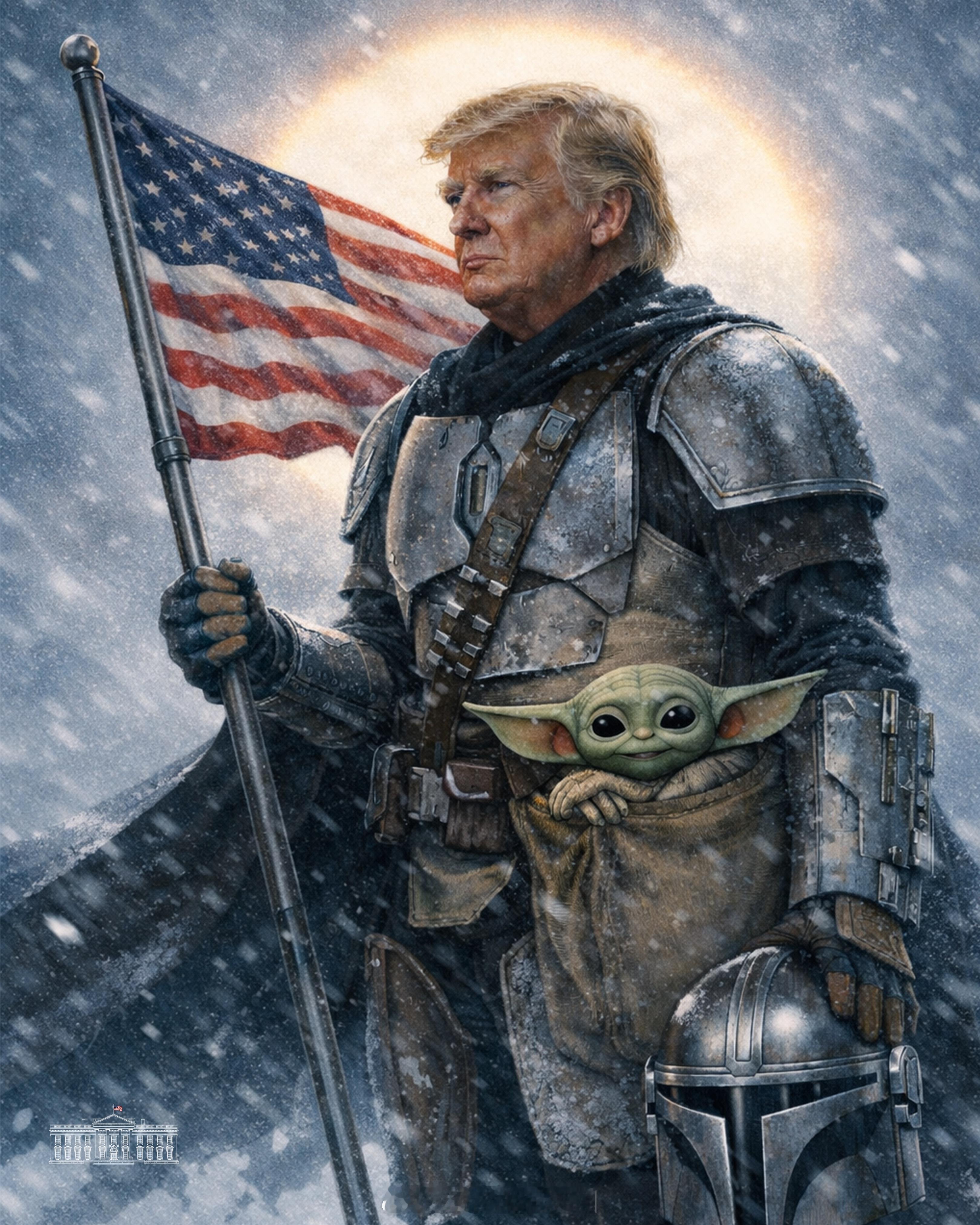 May the 4th be with you，白宫海报。海外新鲜事热点现场五四