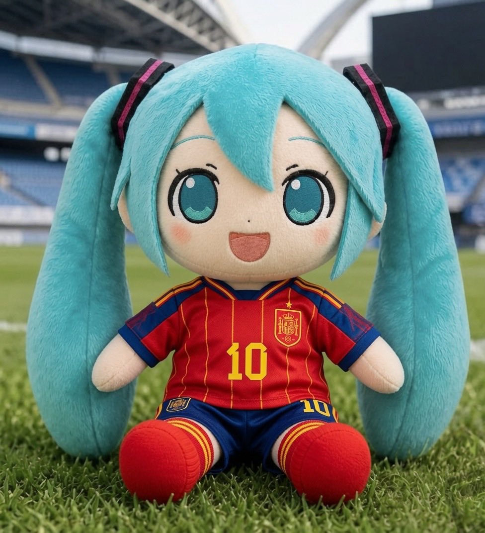 初音未来 初音未来是西班牙的了跨次元追世界杯