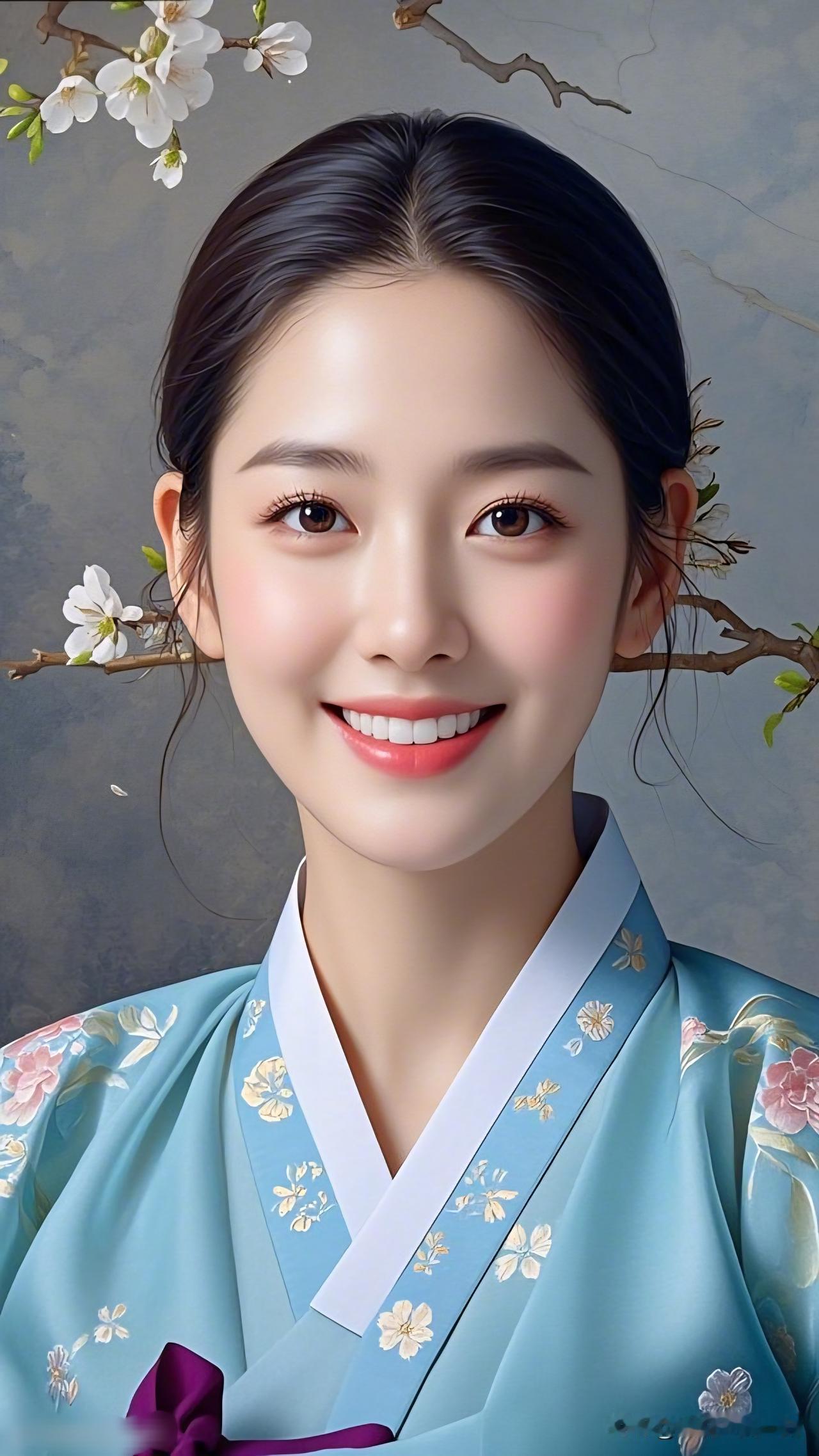 春日少女，笑靥如花，花枝招展，美不胜收。你心中的美女啥模样