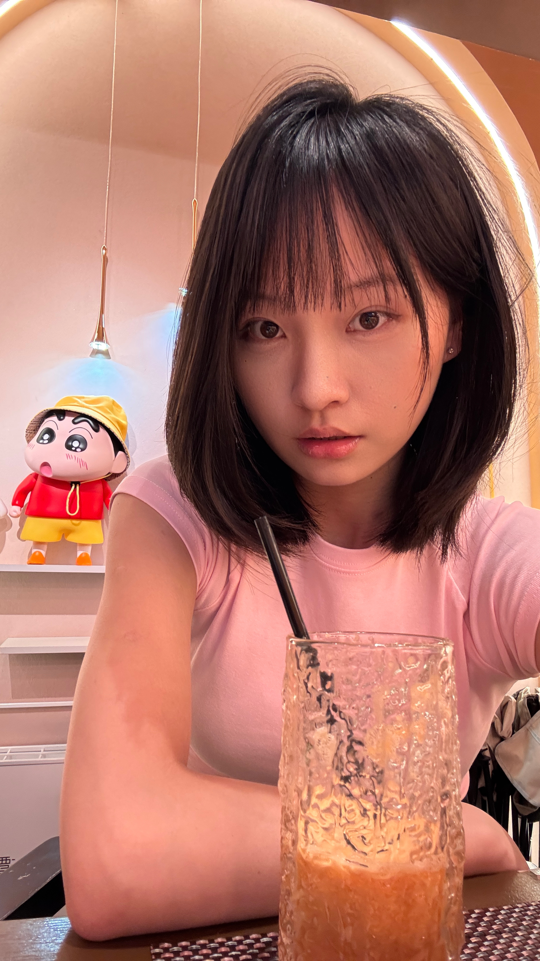 昨天把长发拆了我在犹豫还要不要接长发[晕][晕][晕]你们觉得要不要接 ​​​