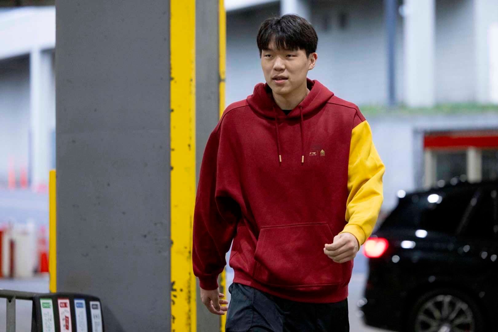 杨瀚森开拓者媒体日 ​​​