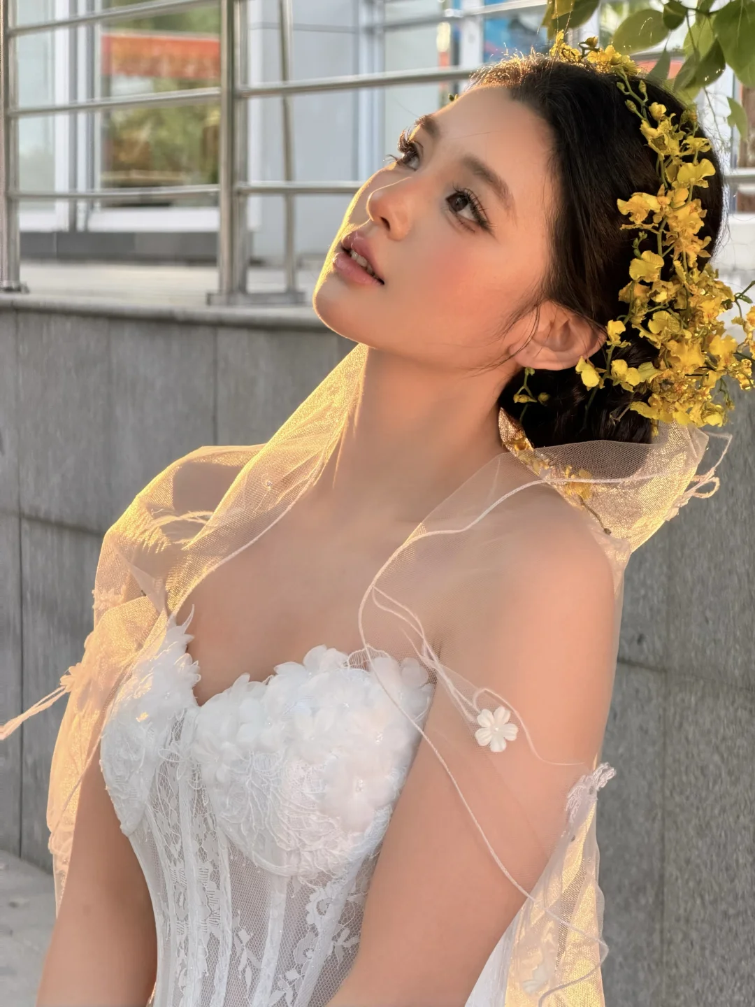 存一组阳光下的晨袍造型✨