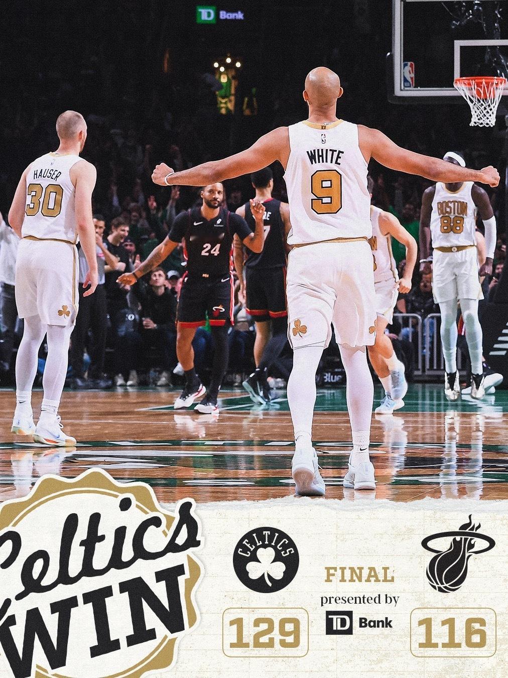 凯尔特人国度 FINAL : Boston Celtics 【 129-116 