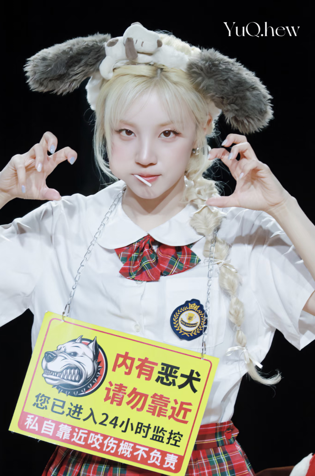 宋雨琦的狗塑走上了斗鸡赛道 雨琦的可爱赛道又拓宽啦！原本是软萌小狗塑，结果意外解