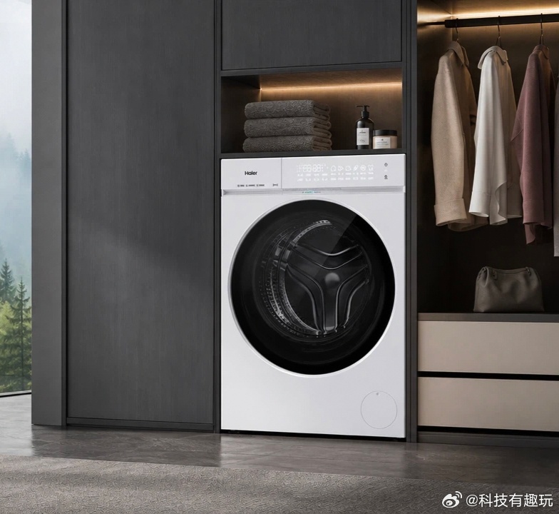 海尔京东超级品牌日不少人选嵌入式洗衣机都踩过坑：机身占地方破坏家装美感、容量太小