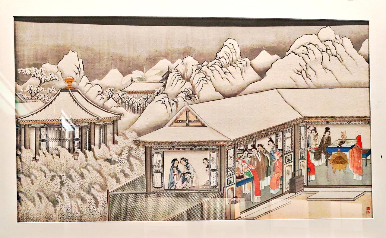 《红楼梦》彩绘画册真跡展
    ″绘梦三重缘一一辽宁与红楼梦文化展″，在《沈阳