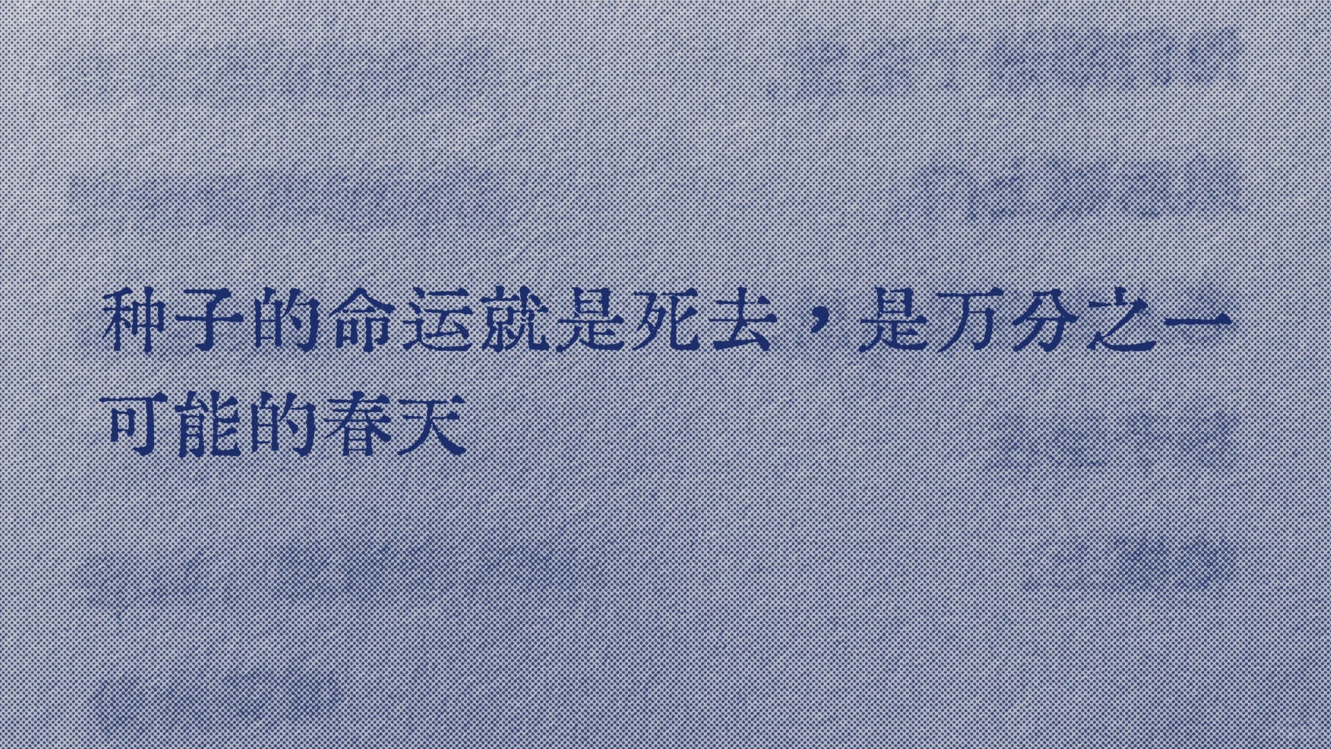是最近读到的很喜欢的一句