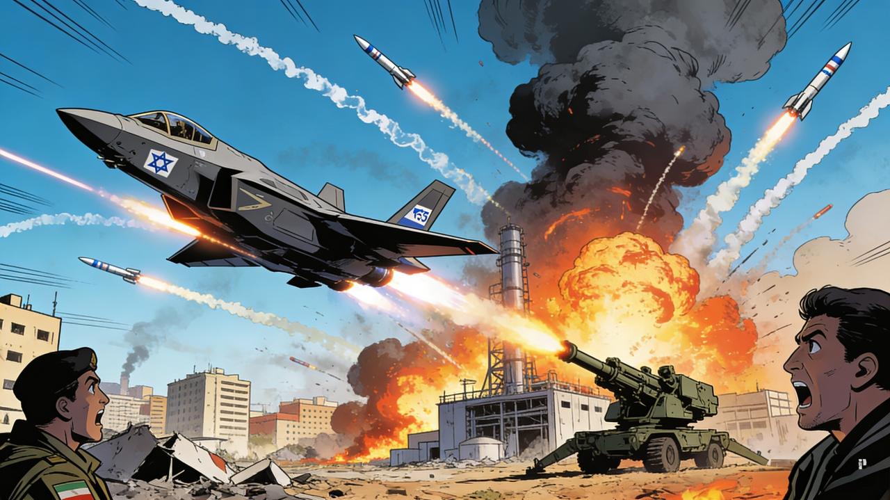 哎呦喂，这剧本熟悉啊！
早几天“懂王”团队还在那儿算计呢：“最好让以色列先动手，