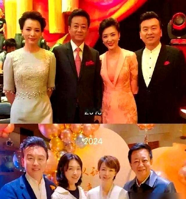 一张照片炸锅！这四位央视“老面孔”再同框，网友：爷青结还是黄昏？

万万没想到，