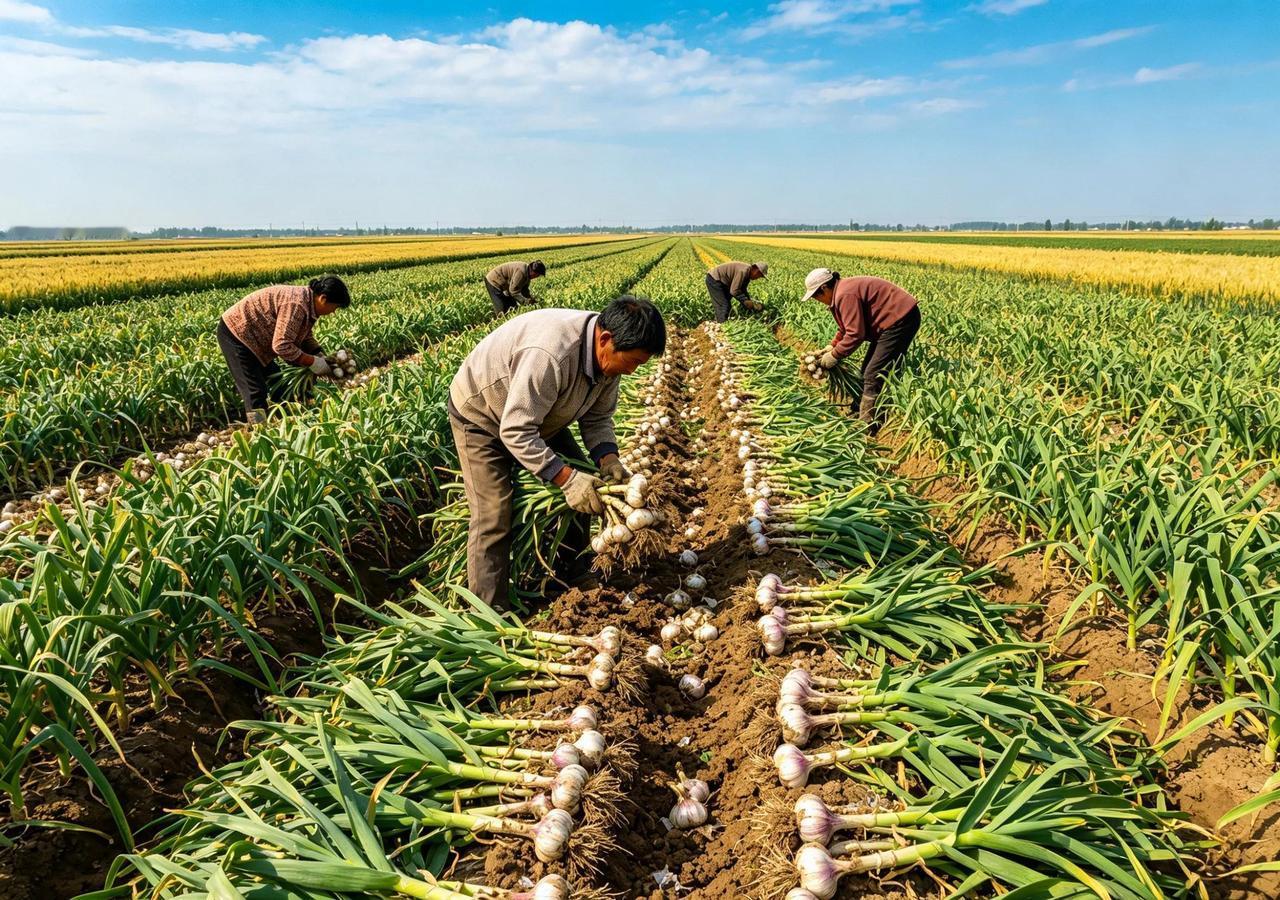 中国大蒜竟让美国瑟瑟发抖。
 一颗普通大蒜，被美国政客扣上“国家安全威胁”帽子，