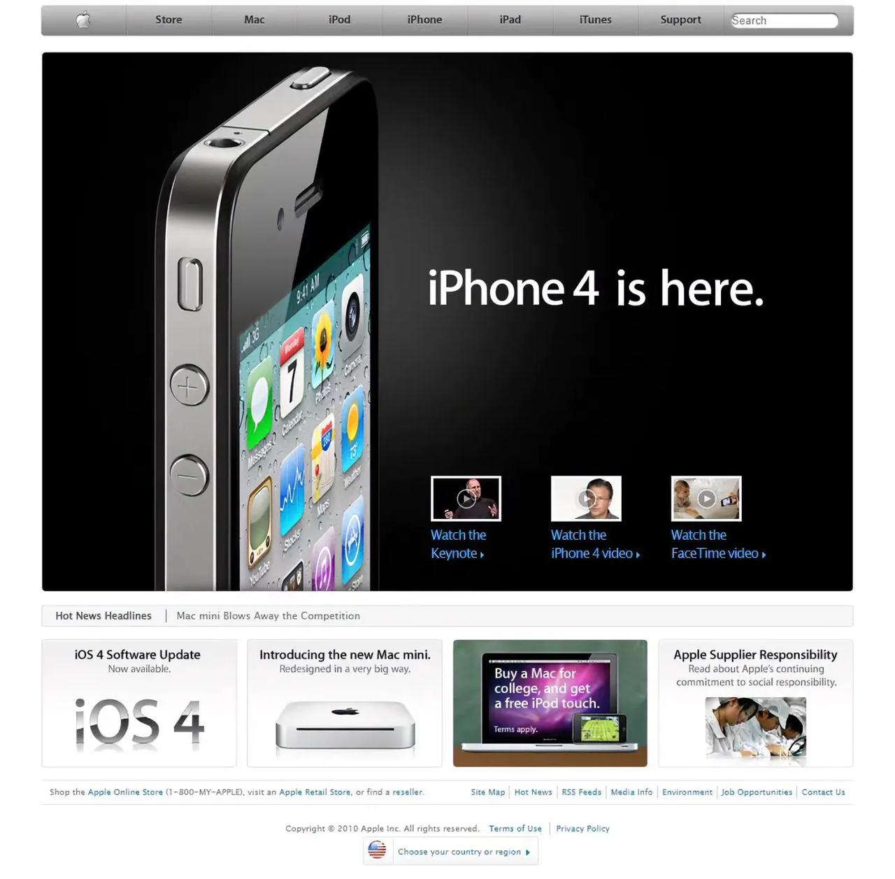 感受一下十多年前在WWDC 2010上发布的iPhone4[机智]这款手机当年确
