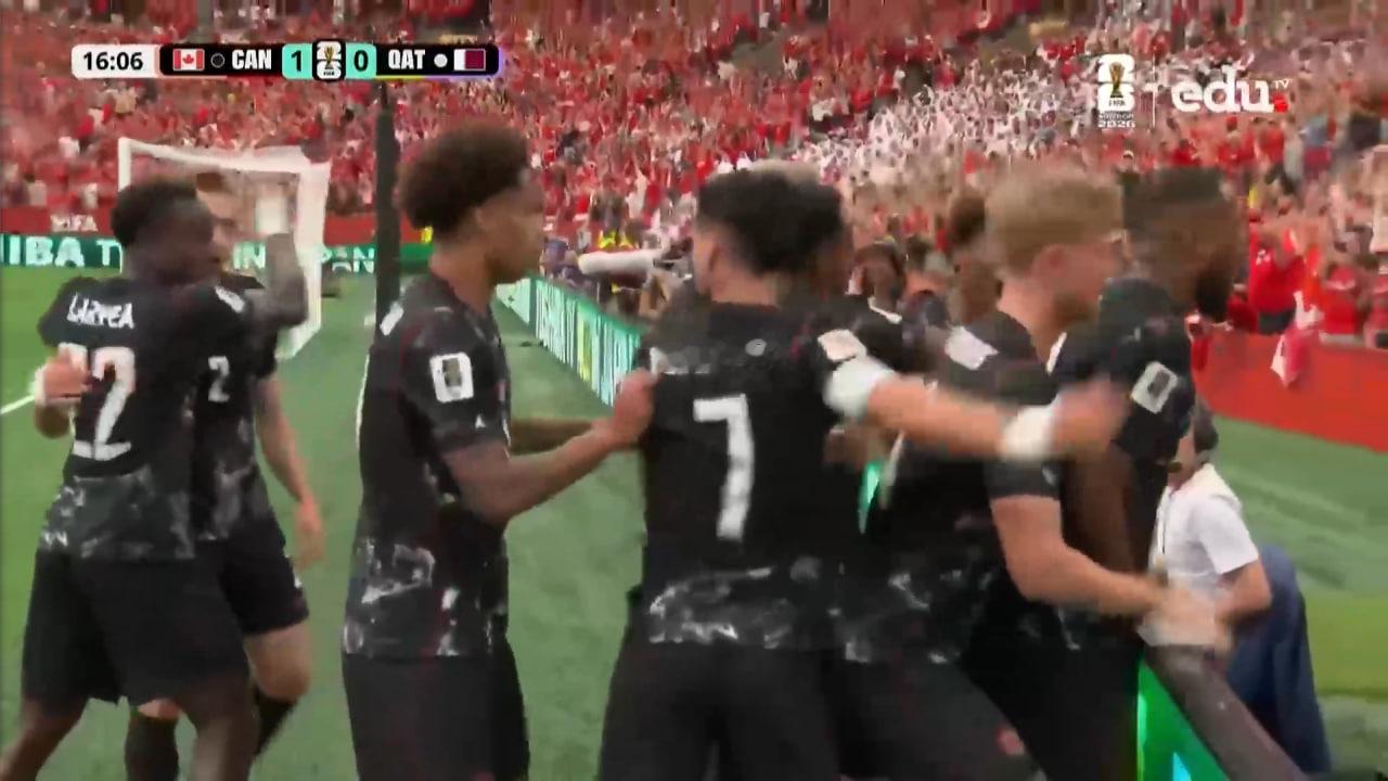 加拿大1比0卡塔尔2026世界杯世界杯快讯【实时赛况：拉林闪击！加拿大1-0领先