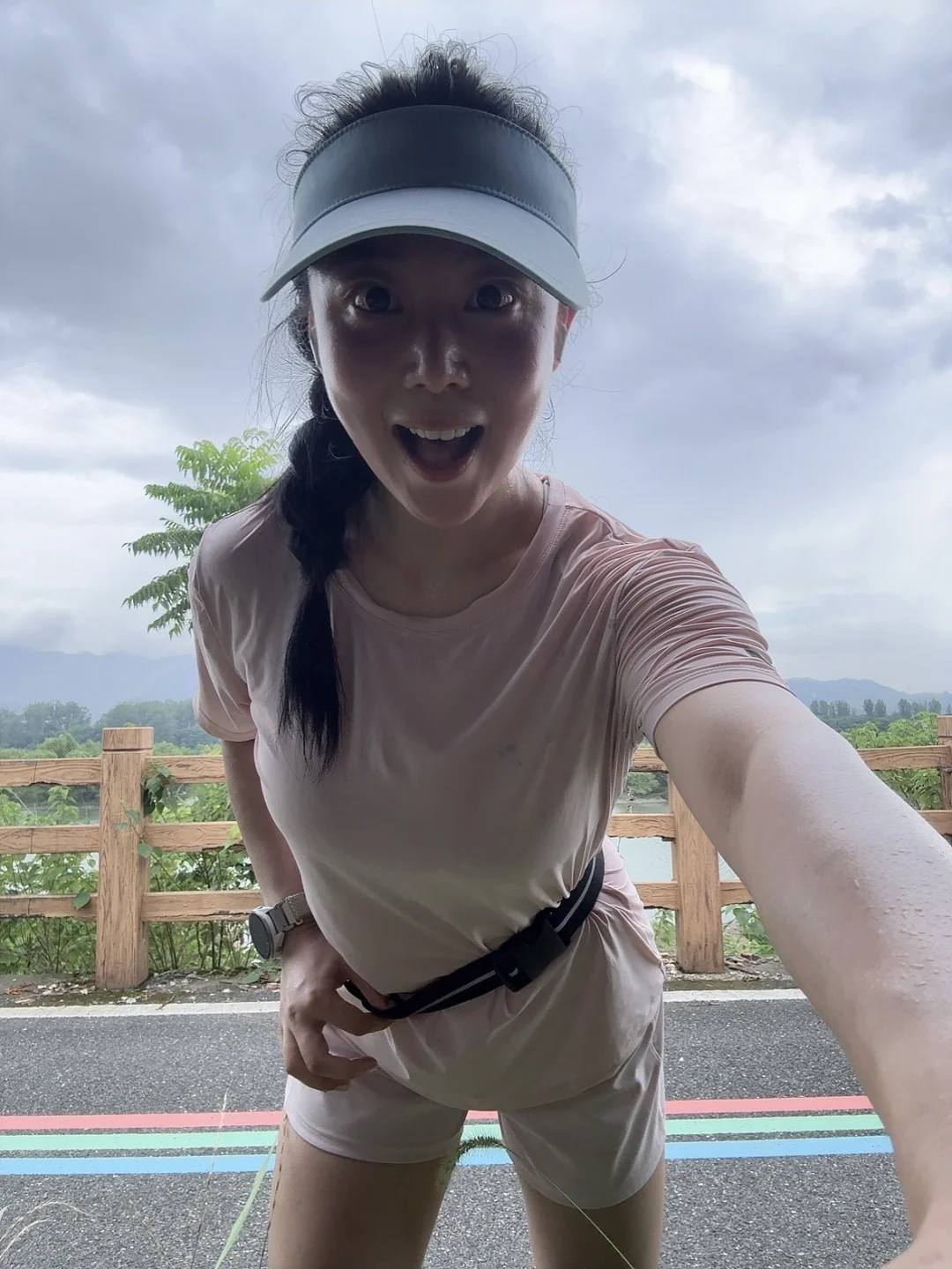 下雨，就是跑步的信号